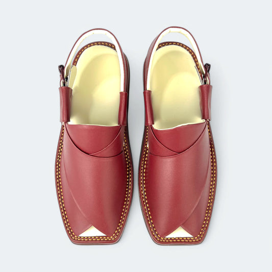 Kaptan Medicated Chappal Marron by Addura Star