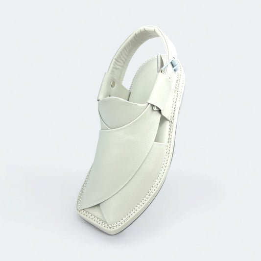 Kaptan Medicated Chappal Whitish Grey by Addura Star