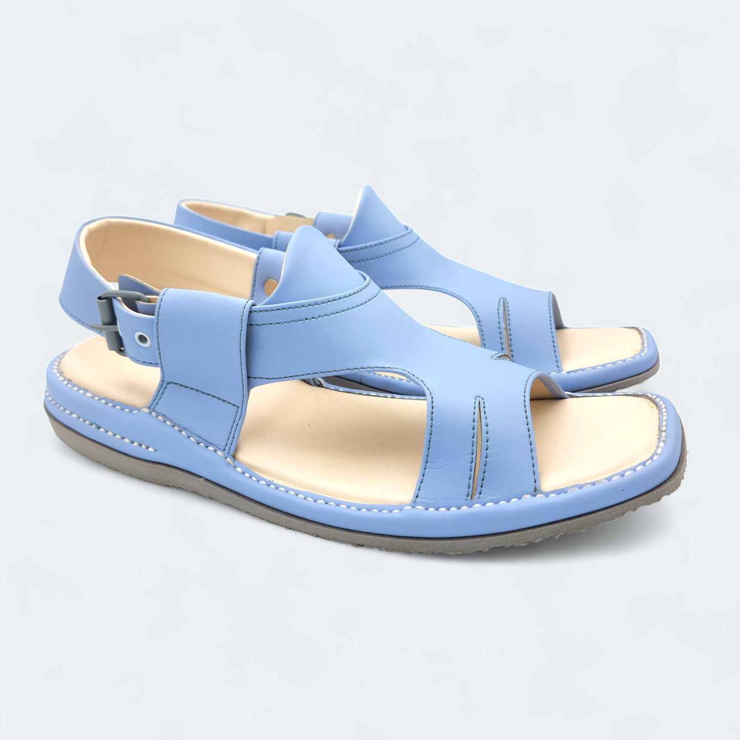 Panjedar Medicated Chappal Light Weight Ferozi by Addura Star