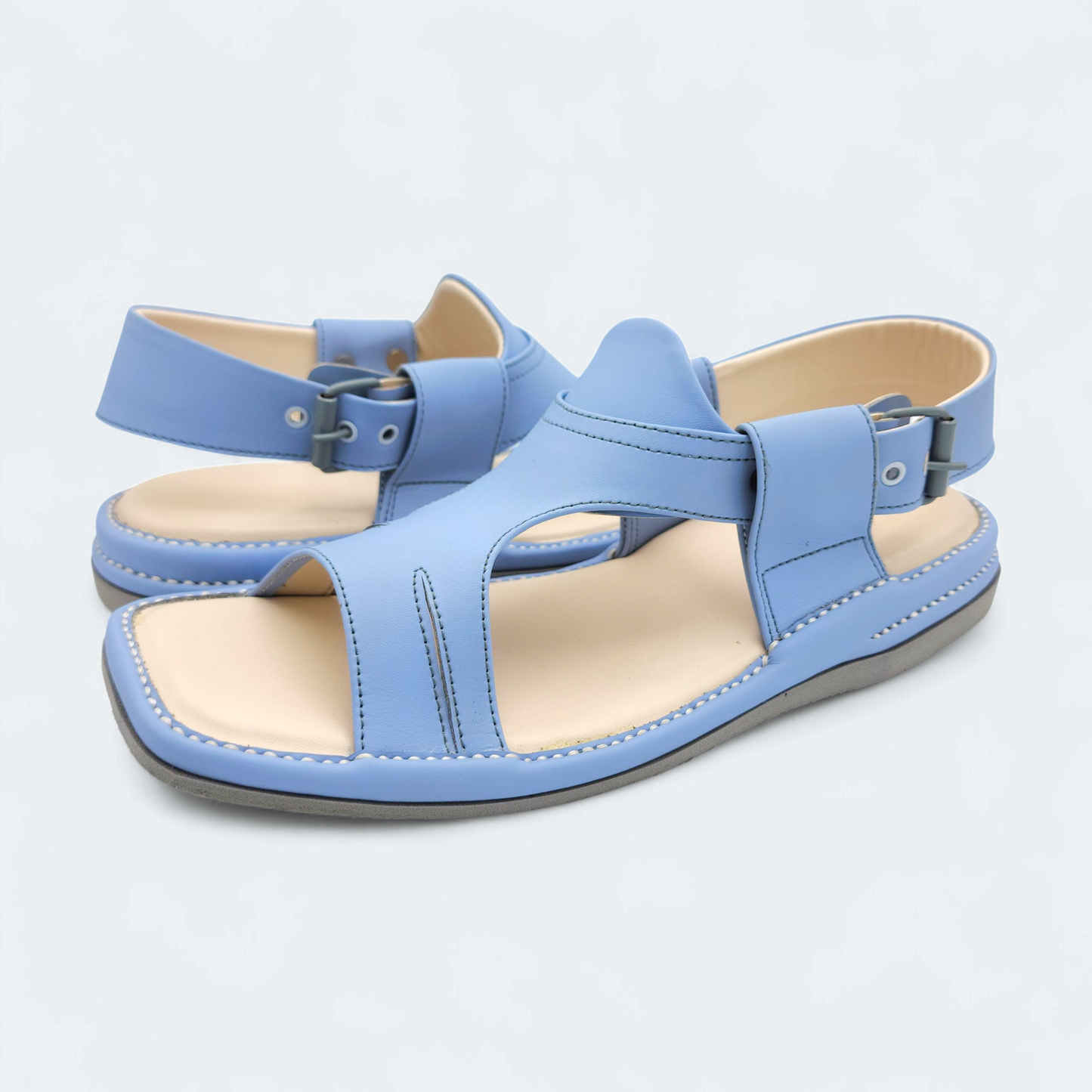 Panjedar Medicated Chappal Light Weight Ferozi by Addura Star