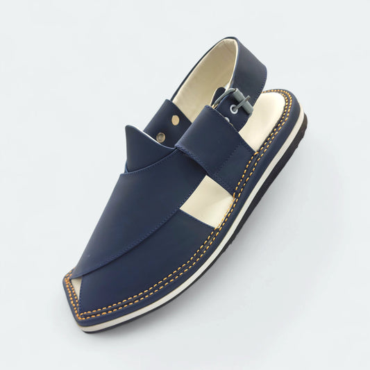 Contrast Sole Medicated Chappal Blue by Addura Star