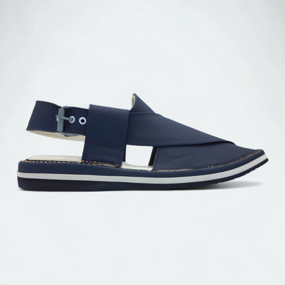 Contrast Sole Medicated Chappal Blue by Addura Star