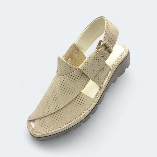 GOGO Medicated Chappal Dotted Cream by Addura Star