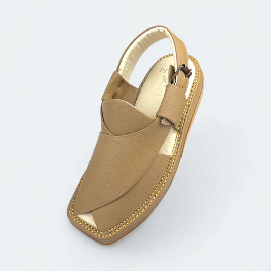 Kaptan Medicated Chappal Brown by Addura Star
