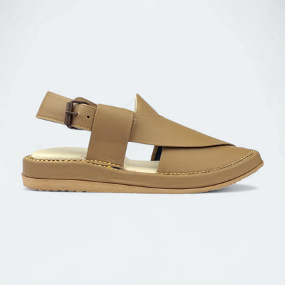Kaptan Medicated Chappal Brown by Addura Star