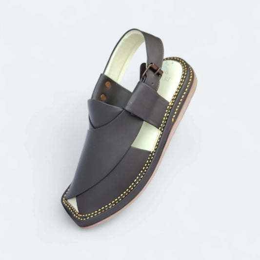 Kaptan Medicated Chappal Chocolate by Addura Star