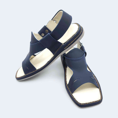 Panjedar Medicated Chappal Light Weight Blue by Addura Star