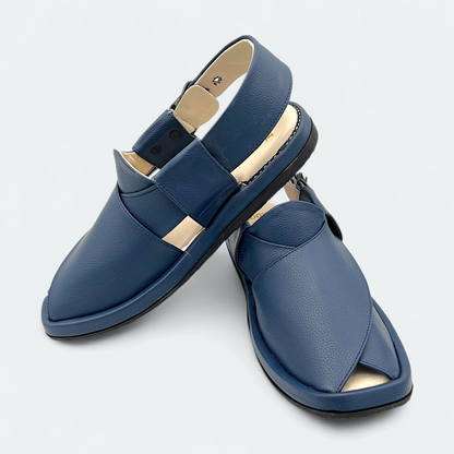 Round GOGO Medicated Chappal Blue by Addura Star