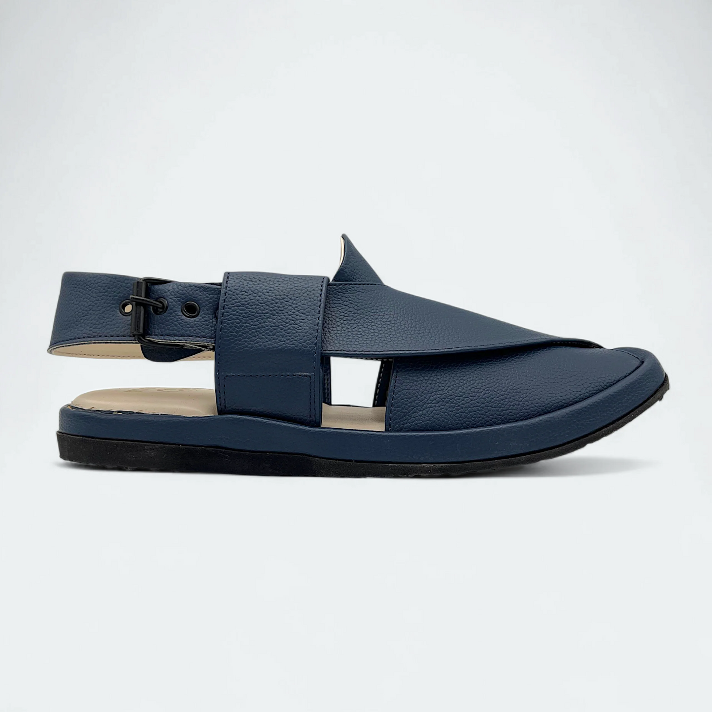 Round GOGO Medicated Chappal Blue by Addura Star